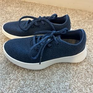 ALLBIRDS Navy Mizzle Wool Sneaker Women’s Sz 7.5